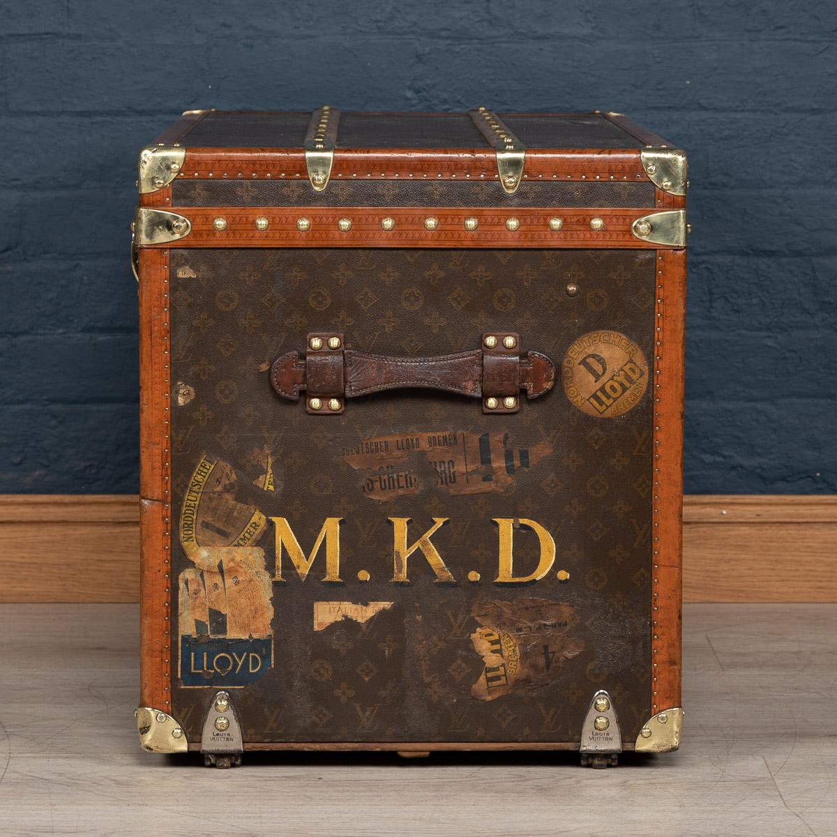 French 20th Century Louis Vuitton Hat Trunk in Monogram Canvas, France, circa 1930