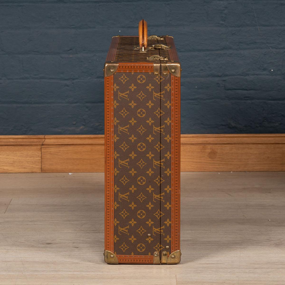 French 20th Century Louis Vuitton in Monogram Canvas Suitcase, Paris, circa 1970