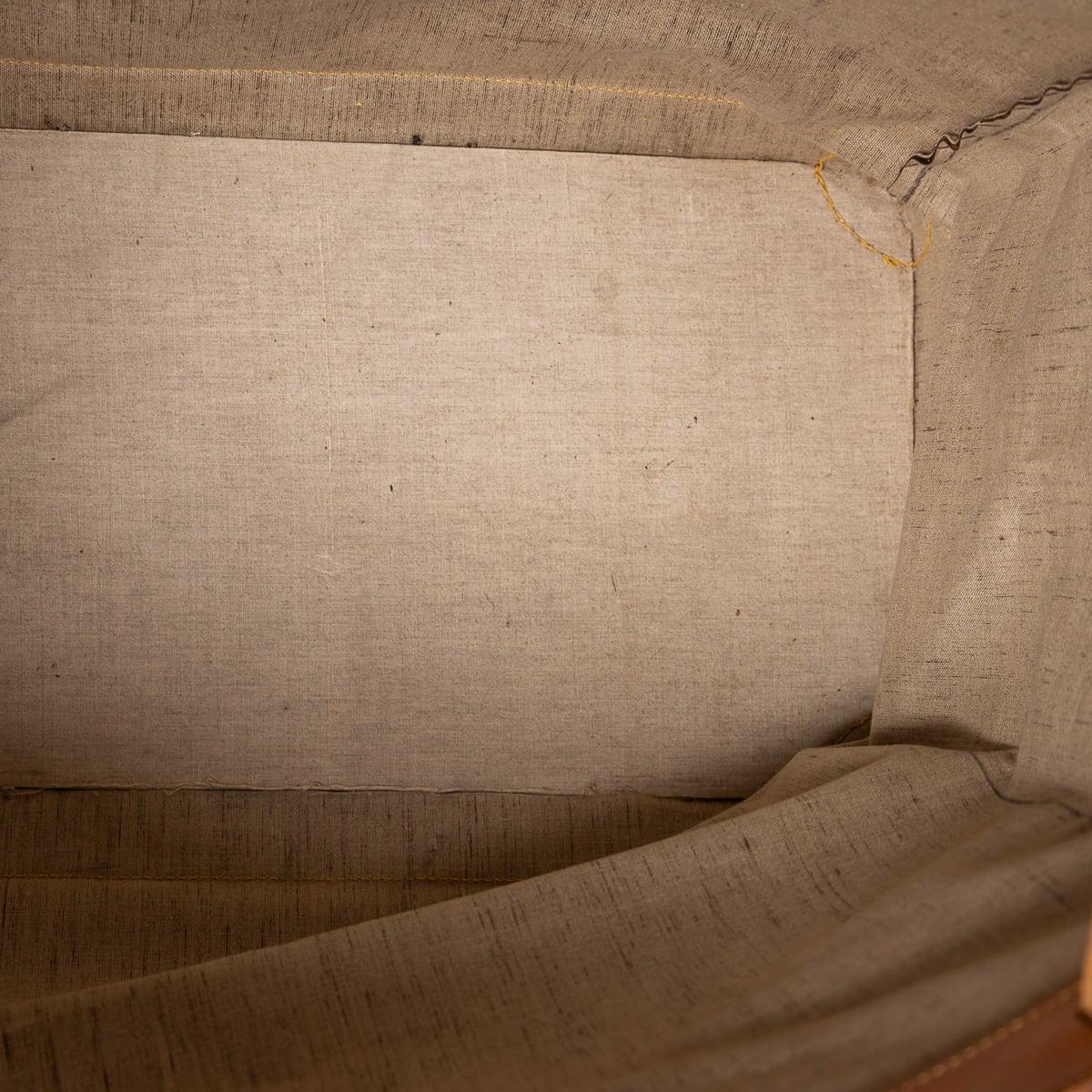 20th Century Louis Vuitton Steamer 35 Bag In Monogram Canvas, Made In France For Sale 5