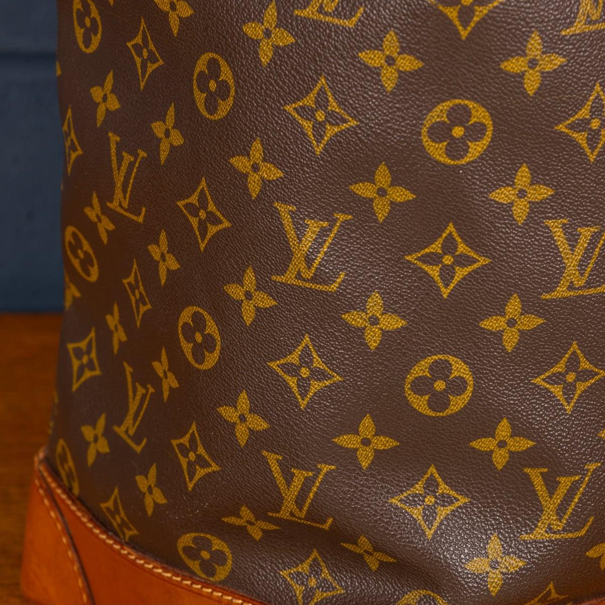 Bolso Steamer 35 Louis Vuitton del siglo XX en lona con monograma, Made In France en venta 6