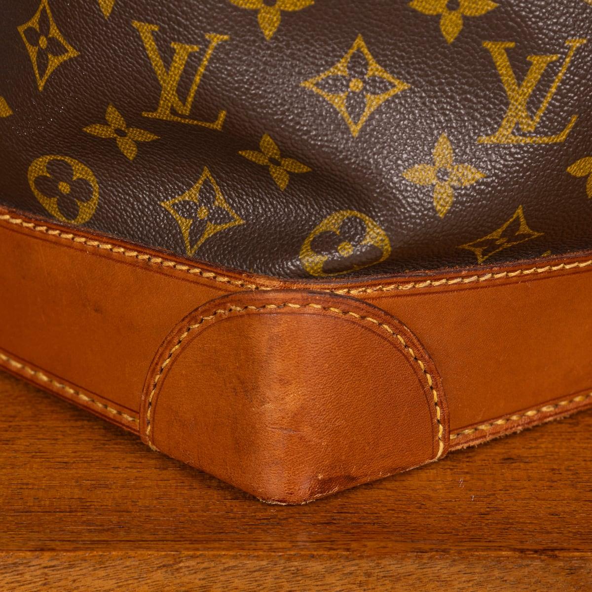 Bolso Steamer 35 Louis Vuitton del siglo XX en lona con monograma, Made In France en venta 7