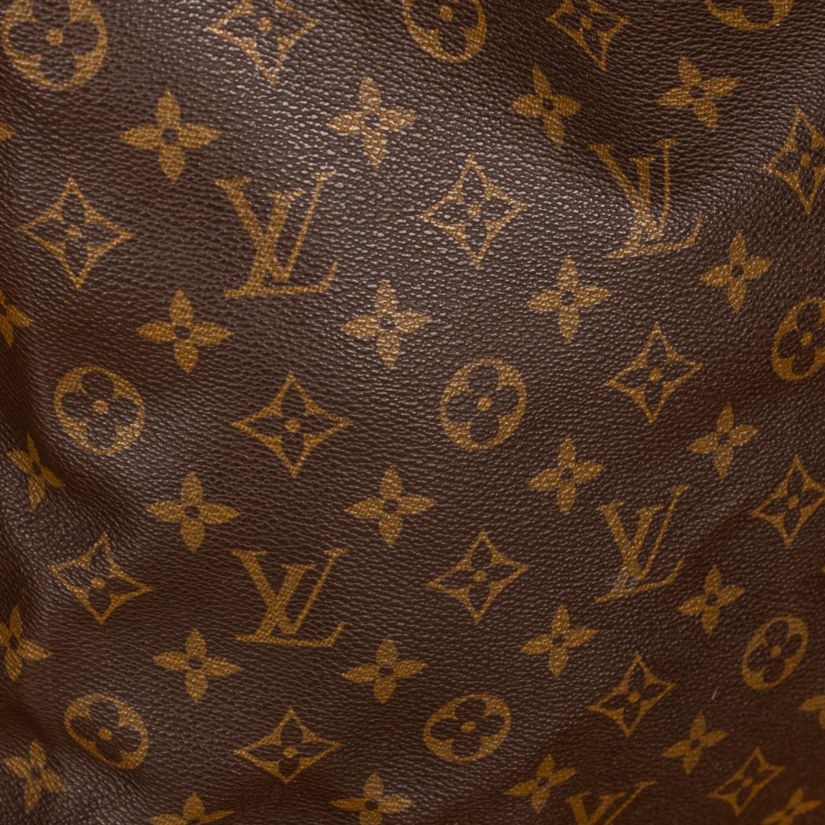 20th Century Louis Vuitton Steamer 35 Bag In Monogram Canvas, Made In France For Sale 8