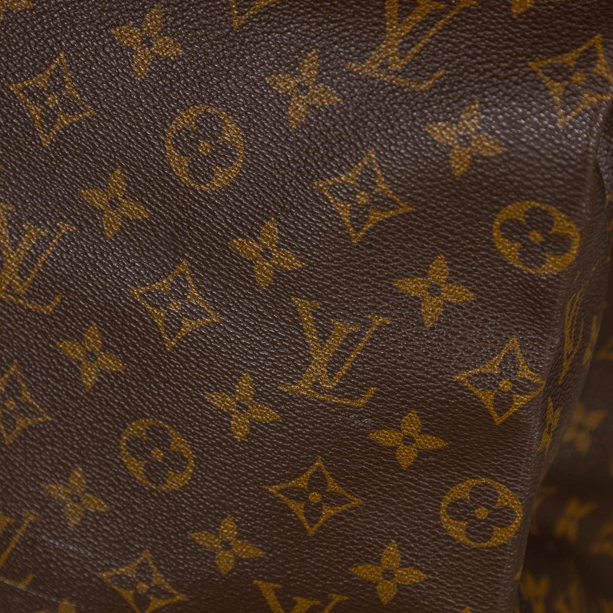 20th Century Louis Vuitton Steamer 35 Bag In Monogram Canvas, Made In France For Sale 10