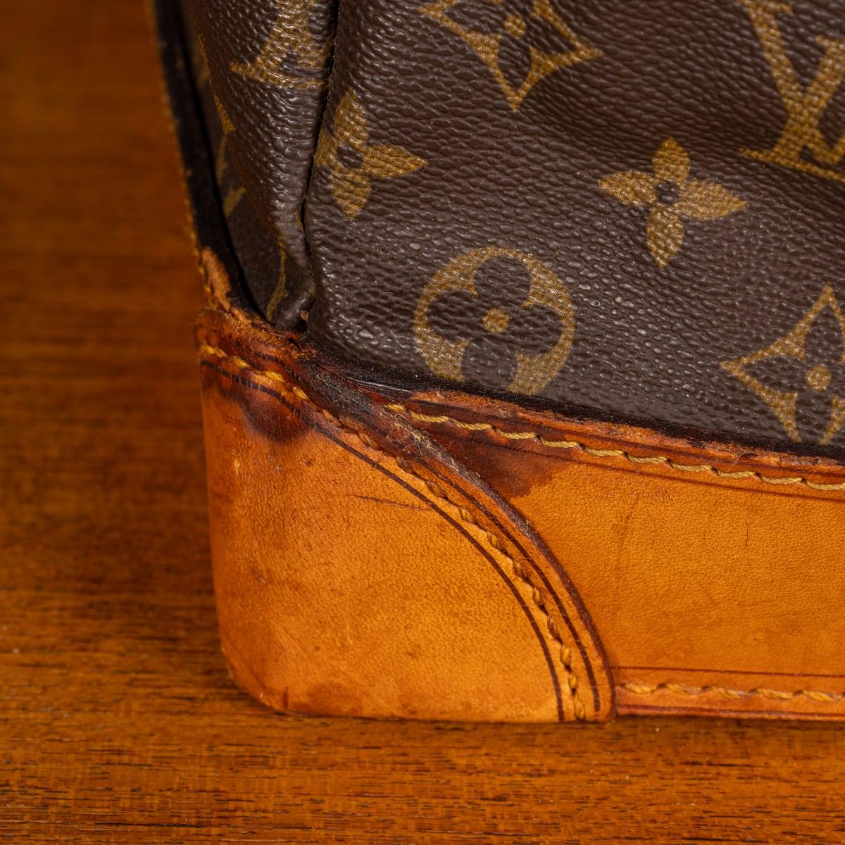 20th Century Louis Vuitton Steamer 35 Bag In Monogram Canvas, Made In France For Sale 2