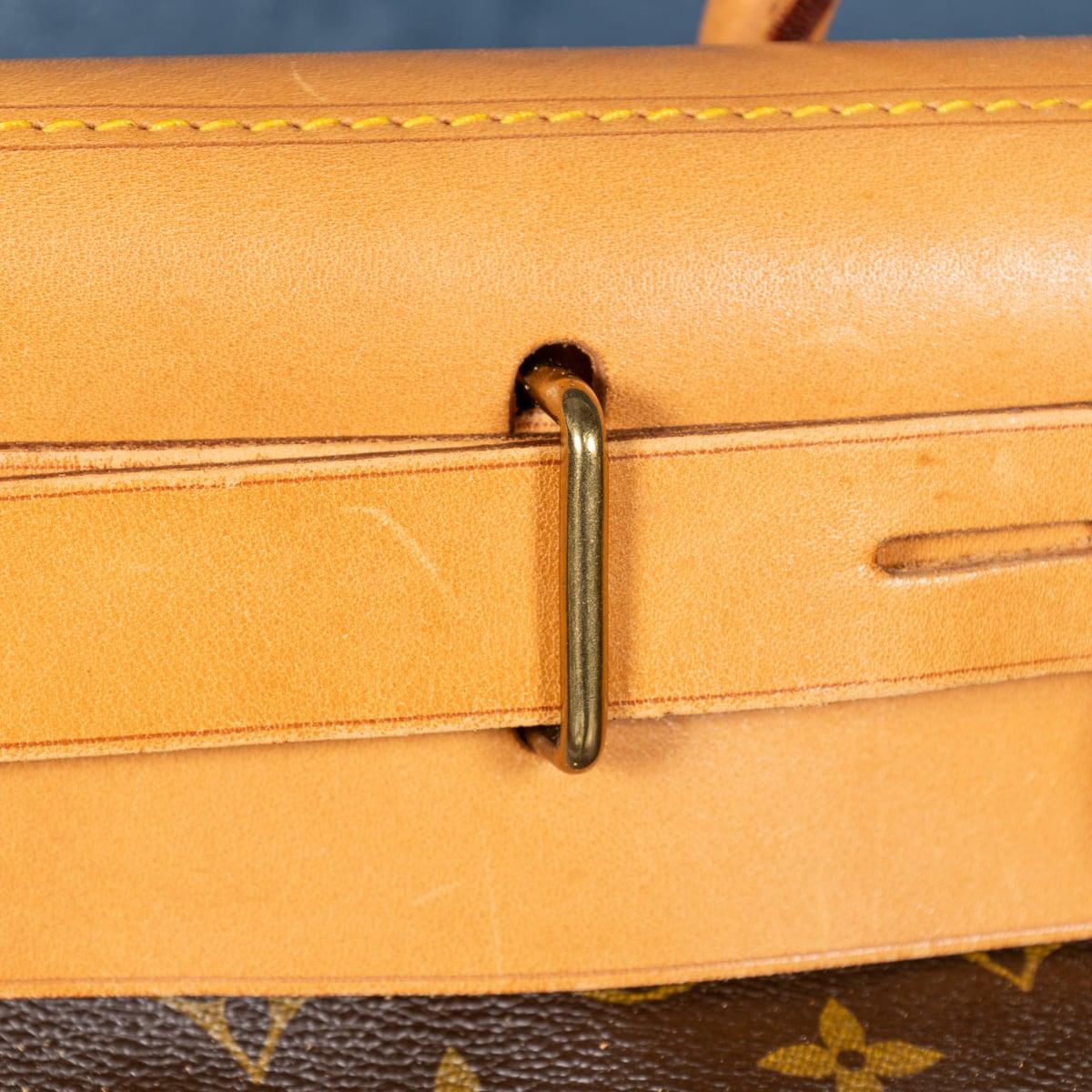 20th Century Louis Vuitton Steamer 45 Bag In Monogram Canvas, Made In France For Sale 5