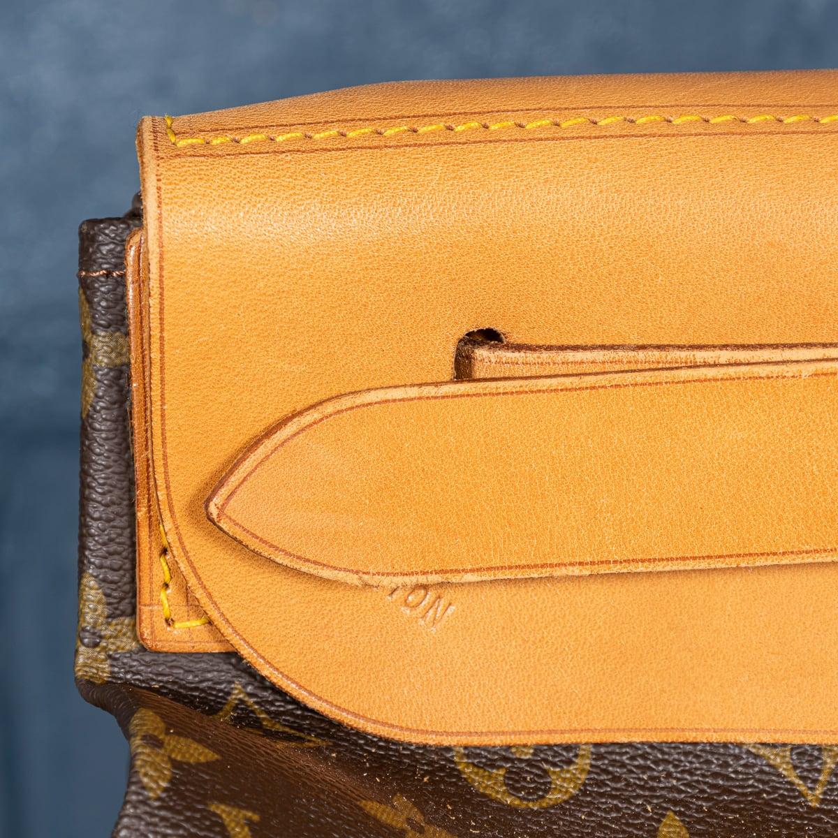 20th Century Louis Vuitton Steamer 45 Bag In Monogram Canvas, Made In France For Sale 6