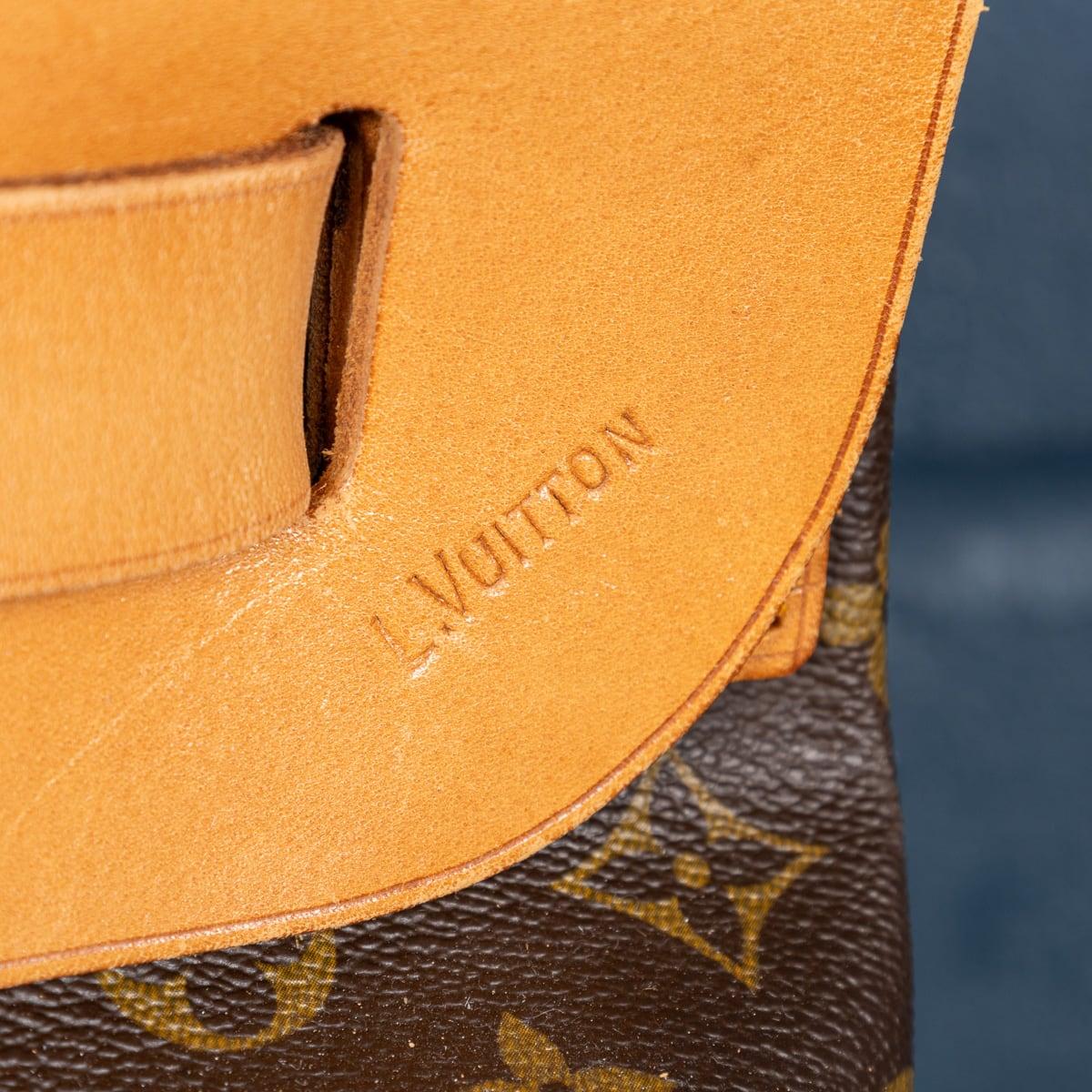 20th Century Louis Vuitton Steamer 45 Bag In Monogram Canvas, Made In France For Sale 7