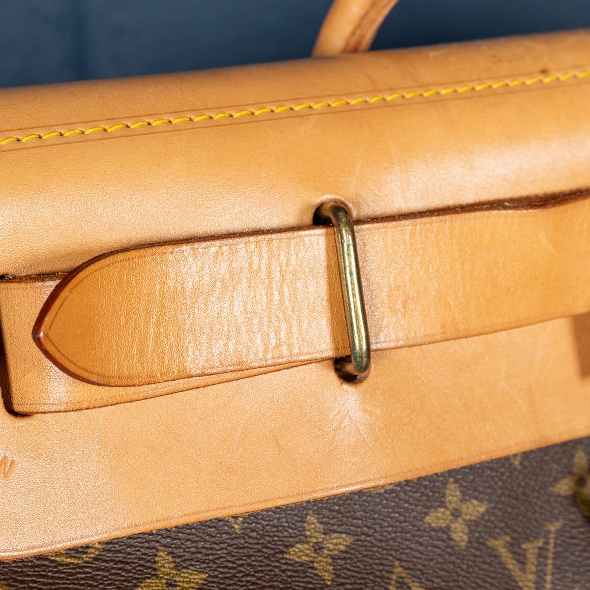 20th Century Louis Vuitton Steamer 45 Bag In Monogram Canvas, Made In France For Sale 8