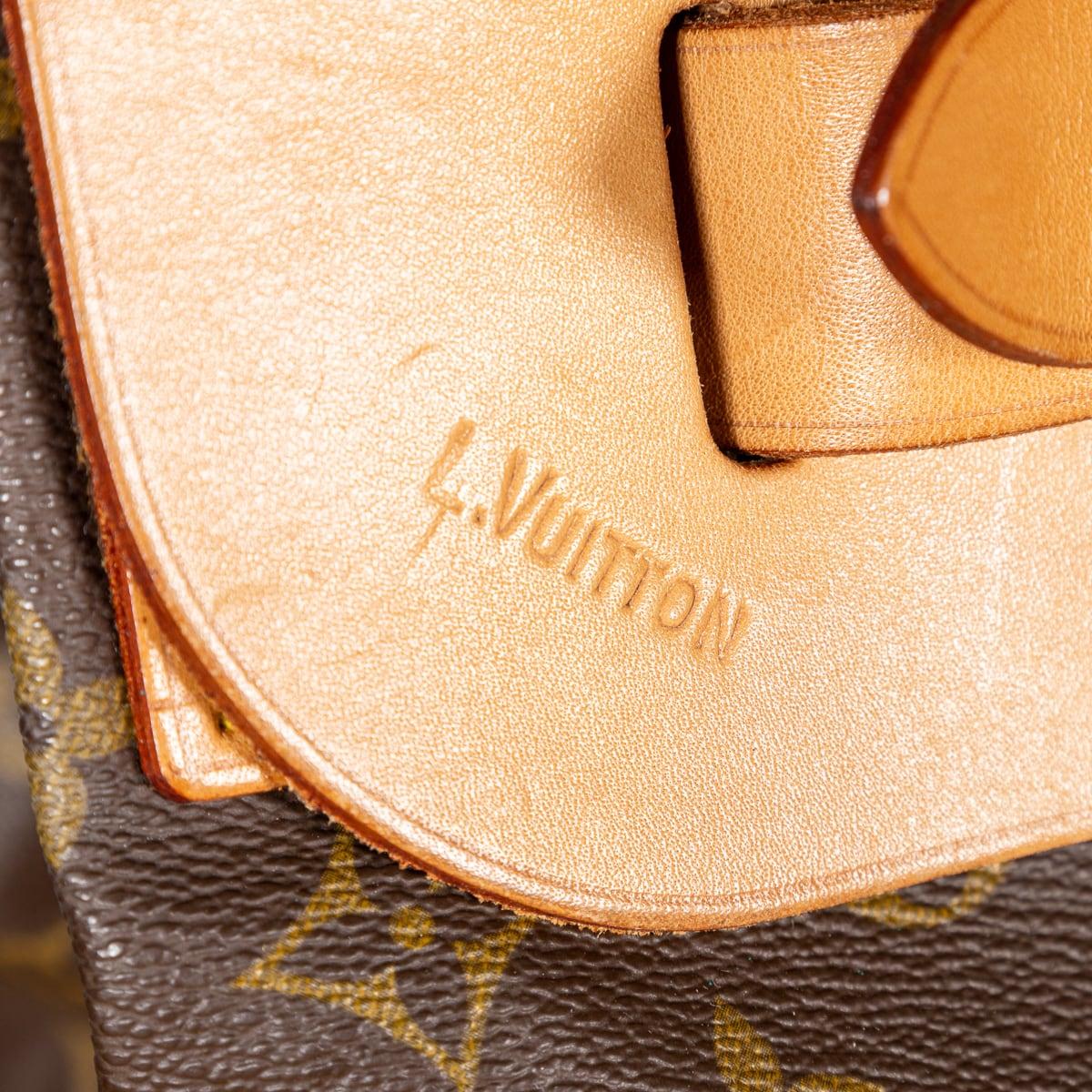 20th Century Louis Vuitton Steamer 45 Bag In Monogram Canvas, Made In France For Sale 10