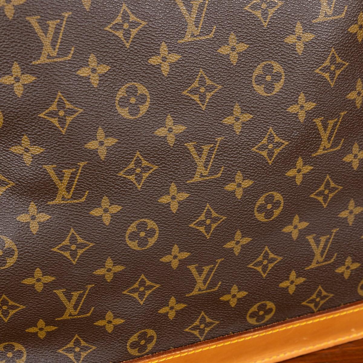 20th Century Louis Vuitton Steamer 45 Bag In Monogram Canvas, Made In France For Sale 11
