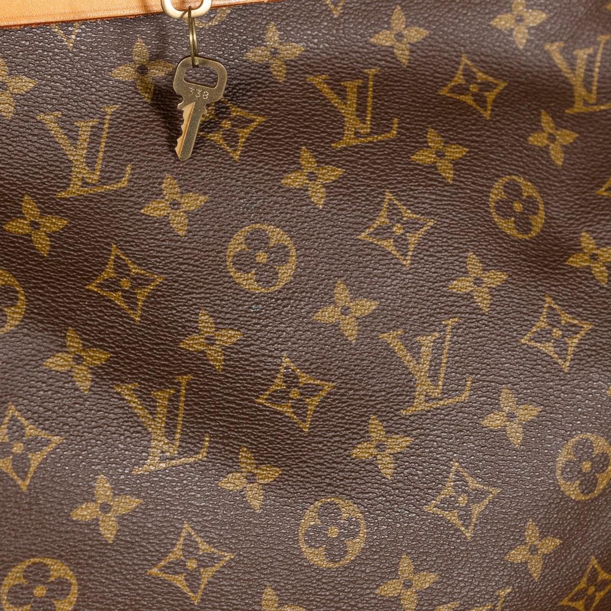 20th Century Louis Vuitton Steamer 45 Bag In Monogram Canvas, Made In France For Sale 14