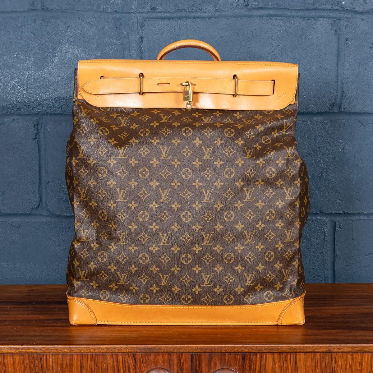 Other 20th Century Louis Vuitton Steamer 45 Bag In Monogram Canvas, Made In France For Sale
