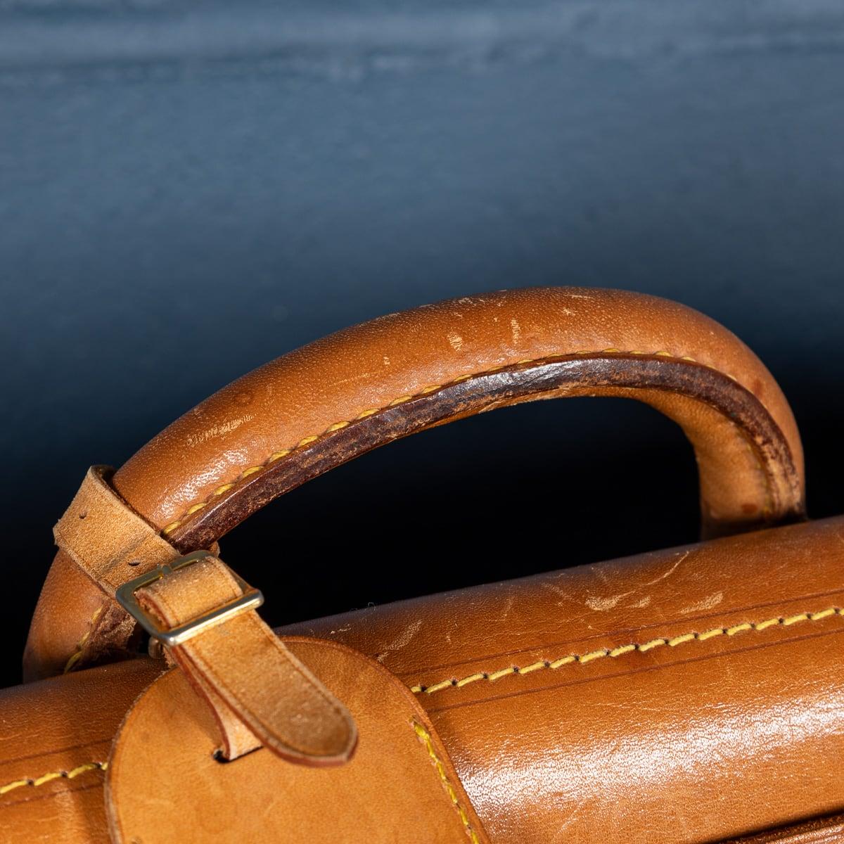 20th Century Louis Vuitton Steamer 65 Bag In Monogram Canvas, Made In France For Sale 5