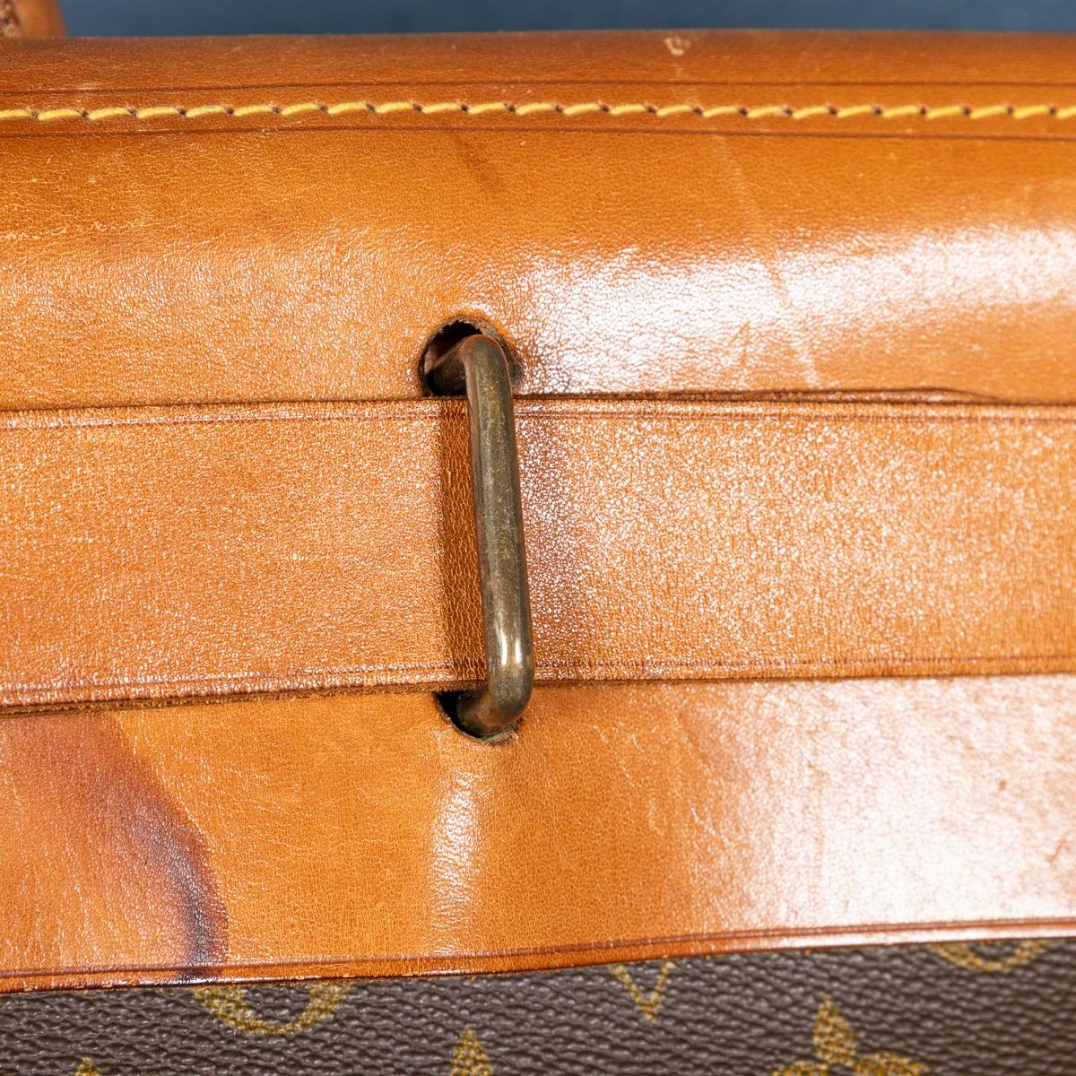 20th Century Louis Vuitton Steamer 65 Bag In Monogram Canvas, Made In France For Sale 7
