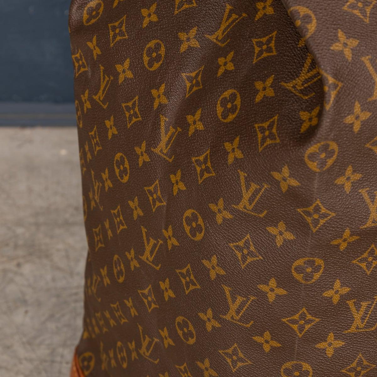 20th Century Louis Vuitton Steamer 65 Bag In Monogram Canvas, Made In France 7