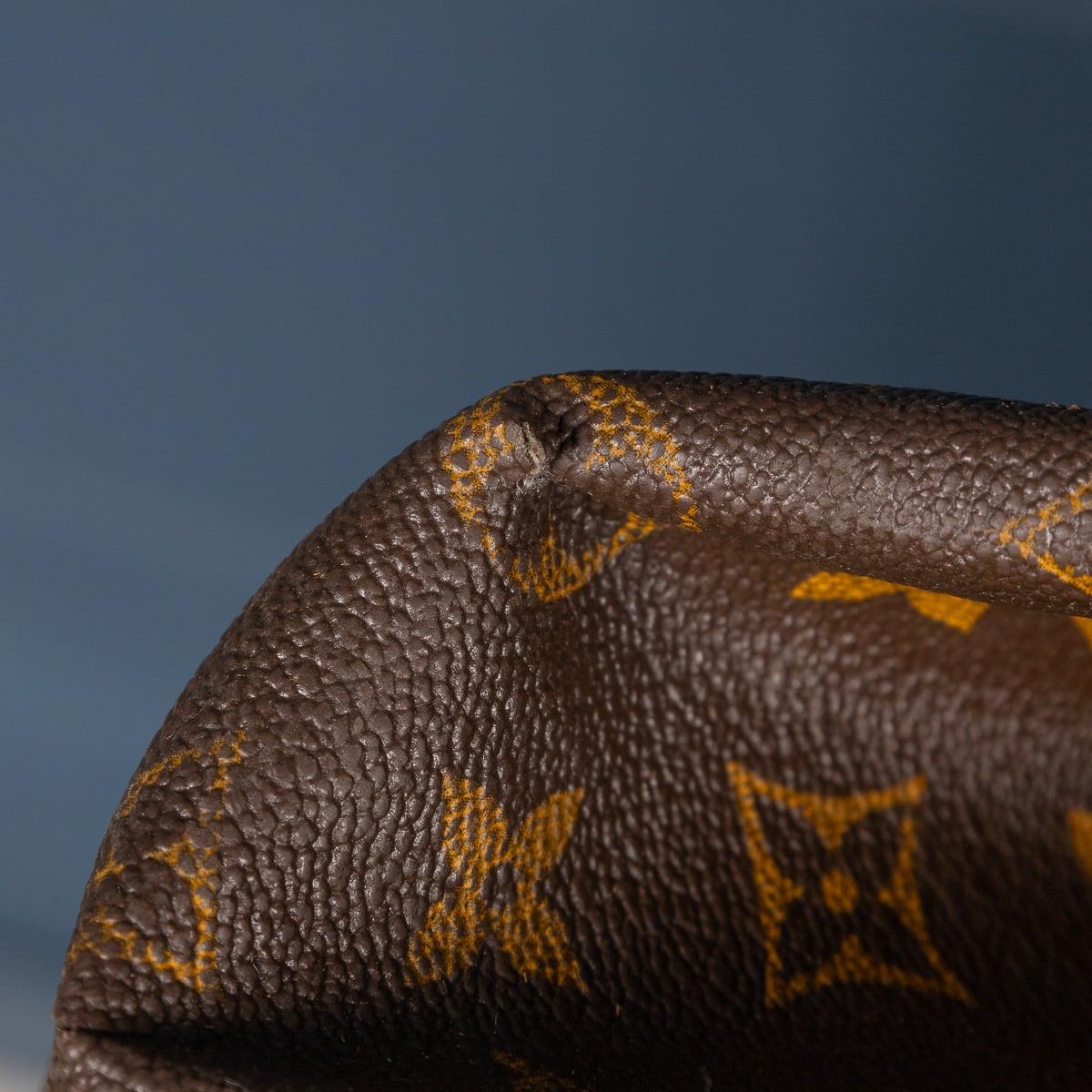 20th Century Louis Vuitton Steamer 65 Bag In Monogram Canvas, Made In France For Sale 8