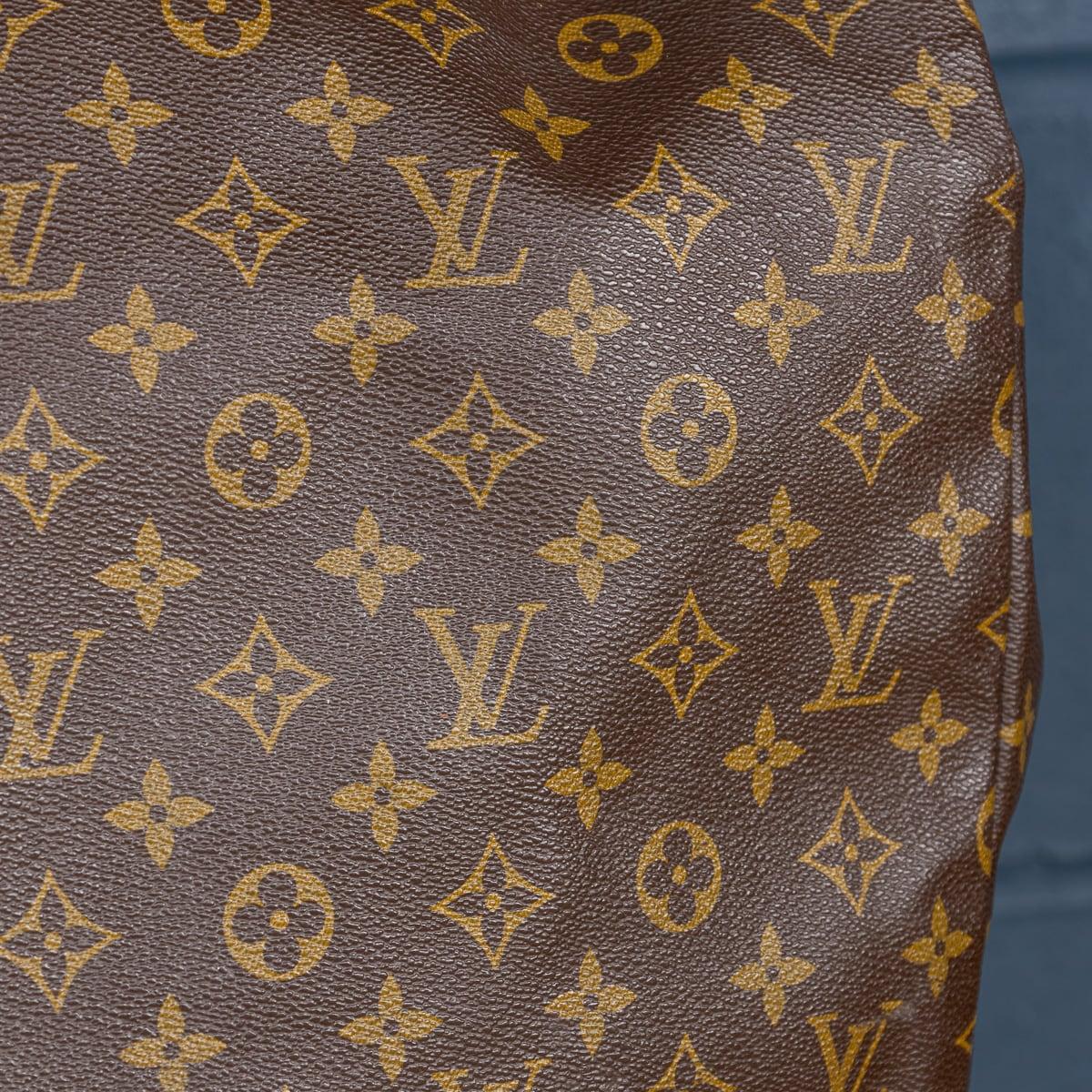 20th Century Louis Vuitton Steamer 65 Bag In Monogram Canvas, Made In France For Sale 8