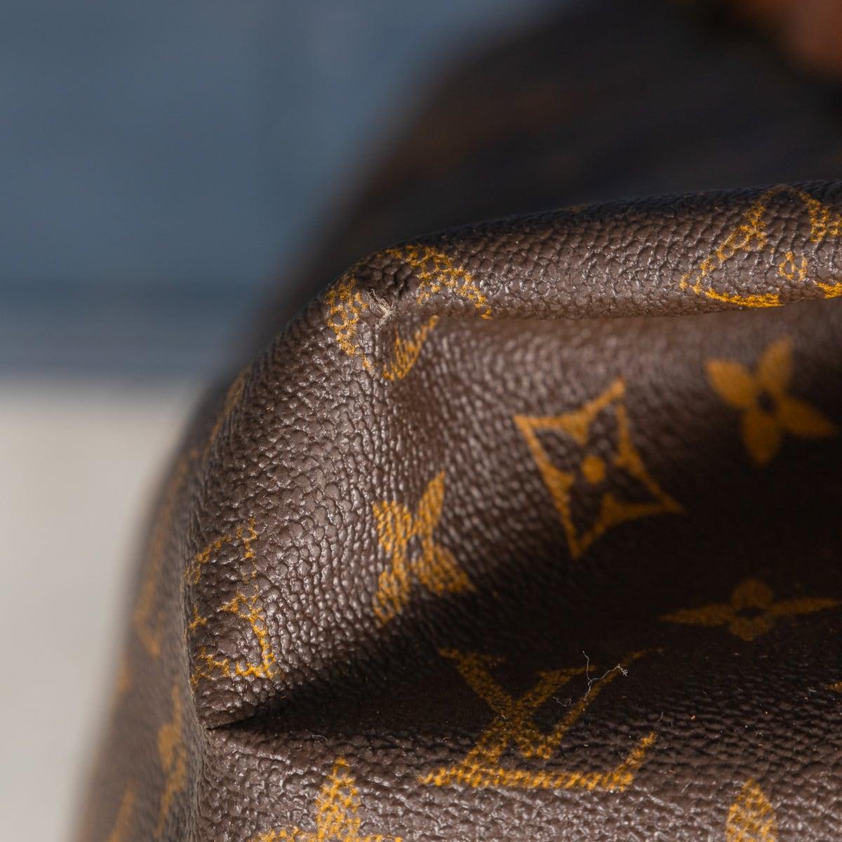 20th Century Louis Vuitton Steamer 65 Bag In Monogram Canvas, Made In France For Sale 12