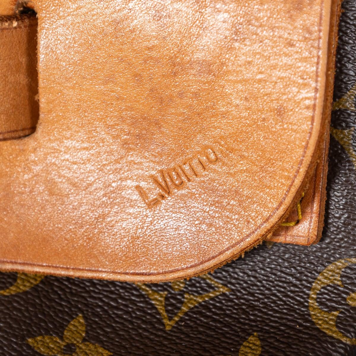 20th Century Louis Vuitton Steamer 65 Bag In Monogram Canvas, Made In France For Sale 12