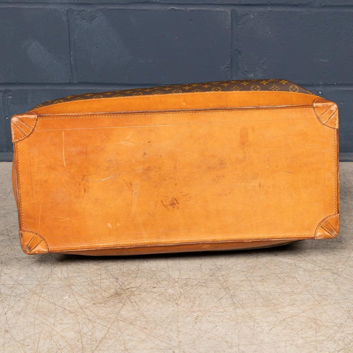 20th Century Louis Vuitton Steamer 65 Bag In Monogram Canvas, Made In France 2