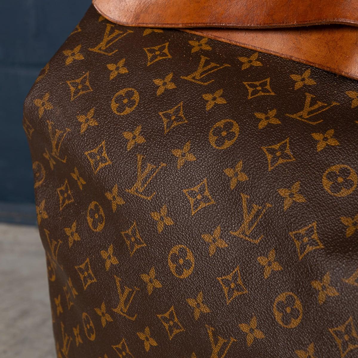 20th Century Louis Vuitton Steamer 65 Bag In Monogram Canvas, Made In France For Sale 3