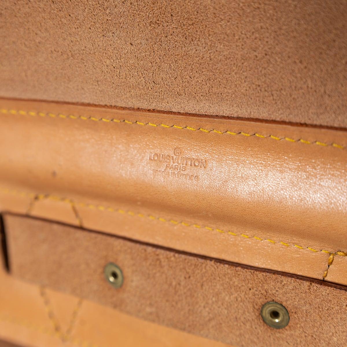 20th Century Louis Vuitton Steamer 65 Bag In Monogram Canvas, Made In France For Sale 3
