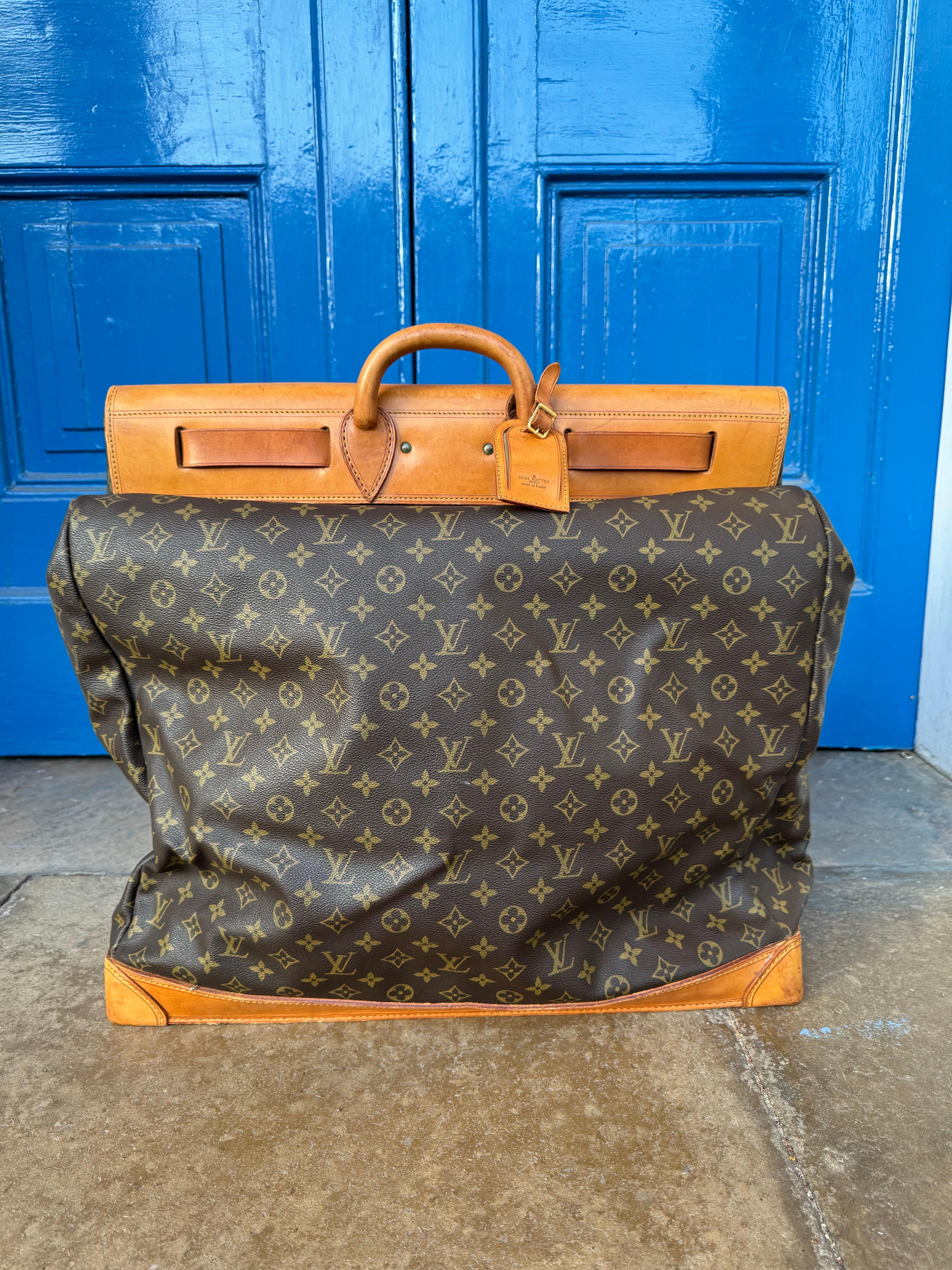 Sac à vapeur Louis Vuitton du 20ème siècle 55cm en vente 1