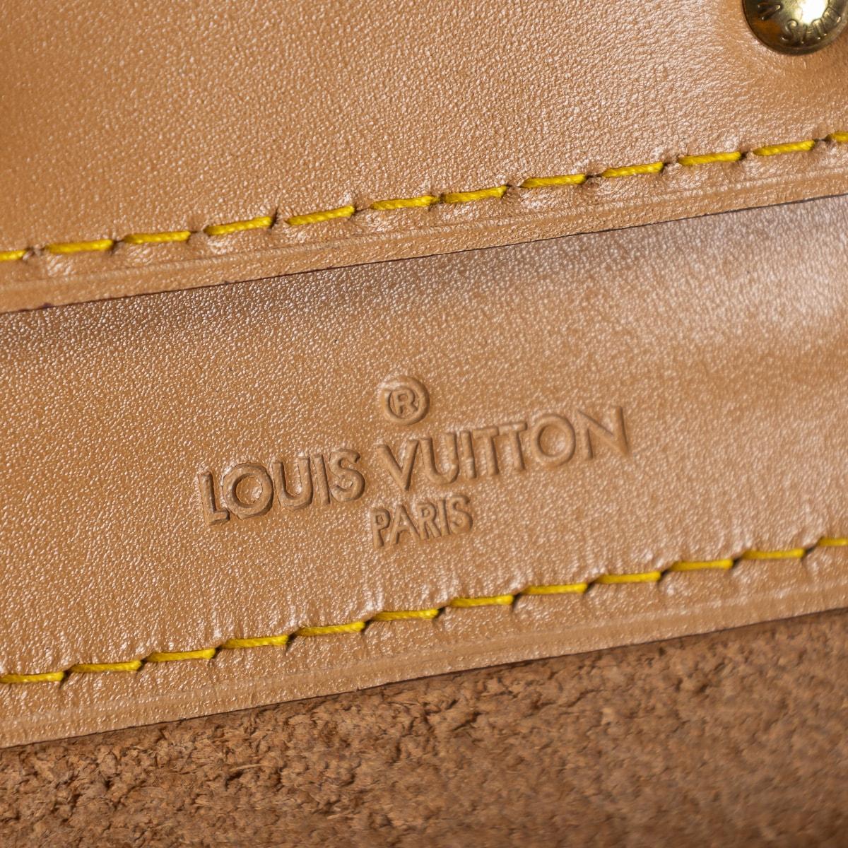 20th Century Louis Vuitton Steamer Bag In Epi Leather Canvas, Made In France For Sale 13