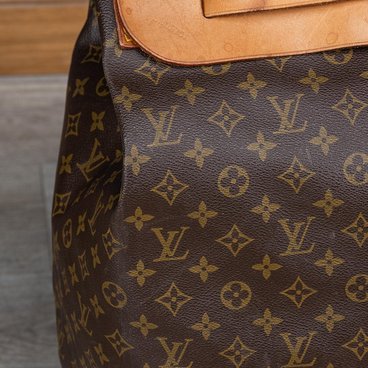 20th Century Louis Vuitton Steamer Bag In Monogram Canvas, Made In France For Sale 5
