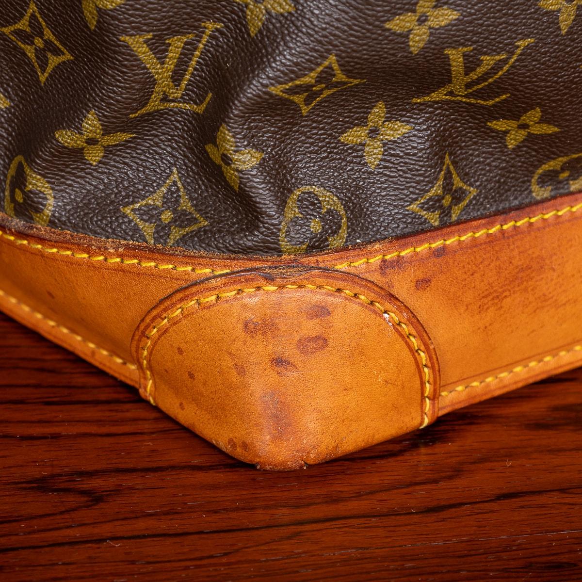 20th Century Louis Vuitton Steamer Bag In Monogram Canvas, Made In France 5