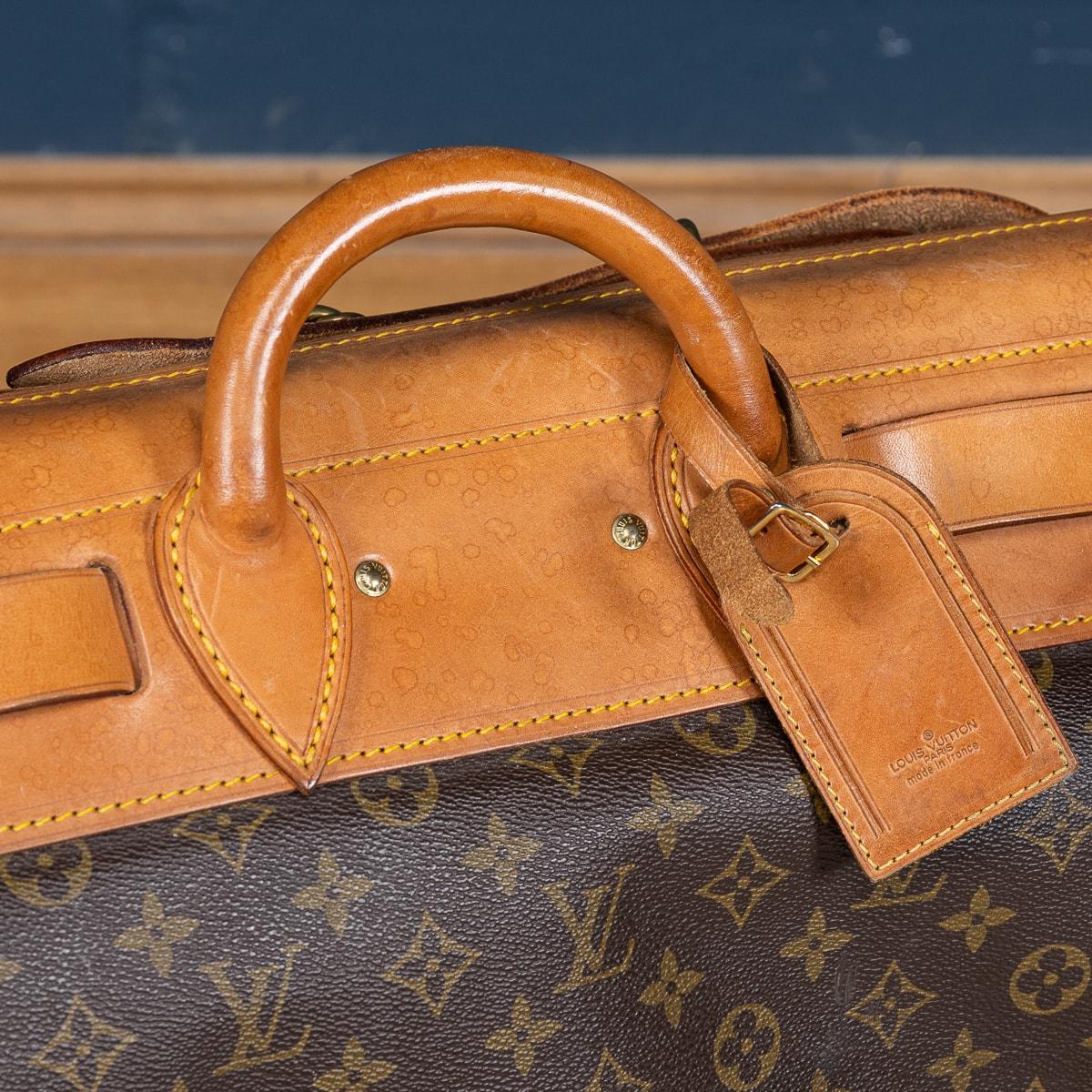20th Century Louis Vuitton Steamer Bag In Monogram Canvas, Made In France For Sale 9
