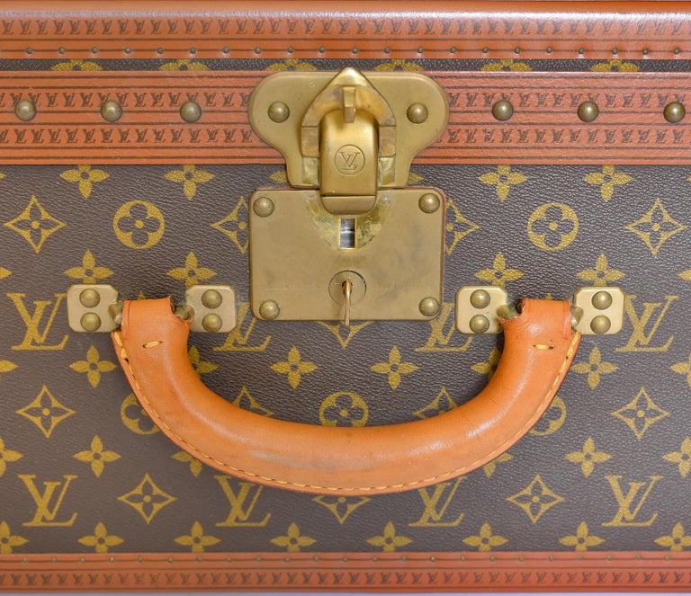 20th Century Louis Vuitton Suitcase Alzer 80, 1970 For Sale at 1stDibs