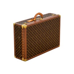 20th Century Louis Vuitton Suitcase Bisten 75 Classic Monogram Canvas '80s
