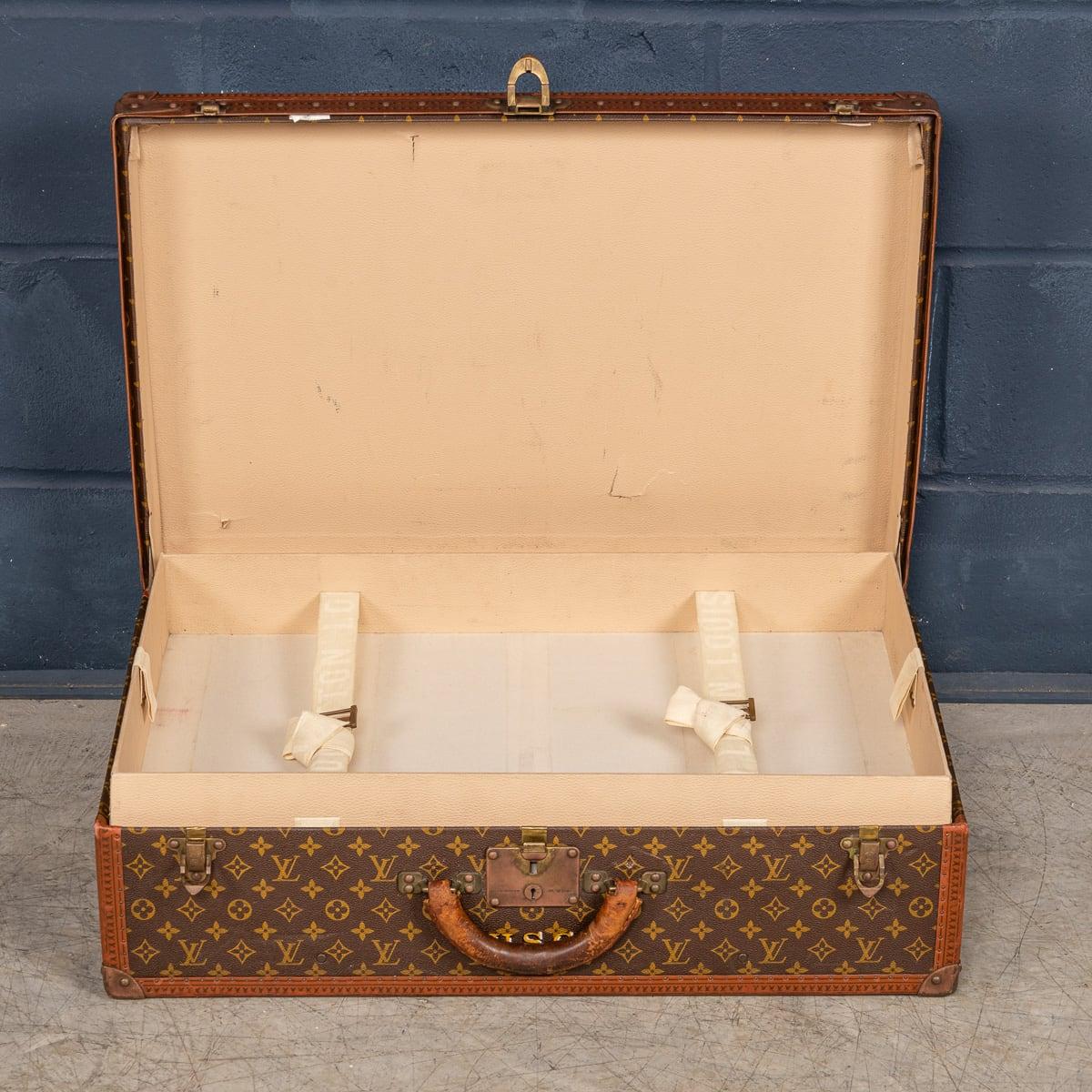20th Century Louis Vuitton Suitcase In Monogram Canvas, France c.1970 4