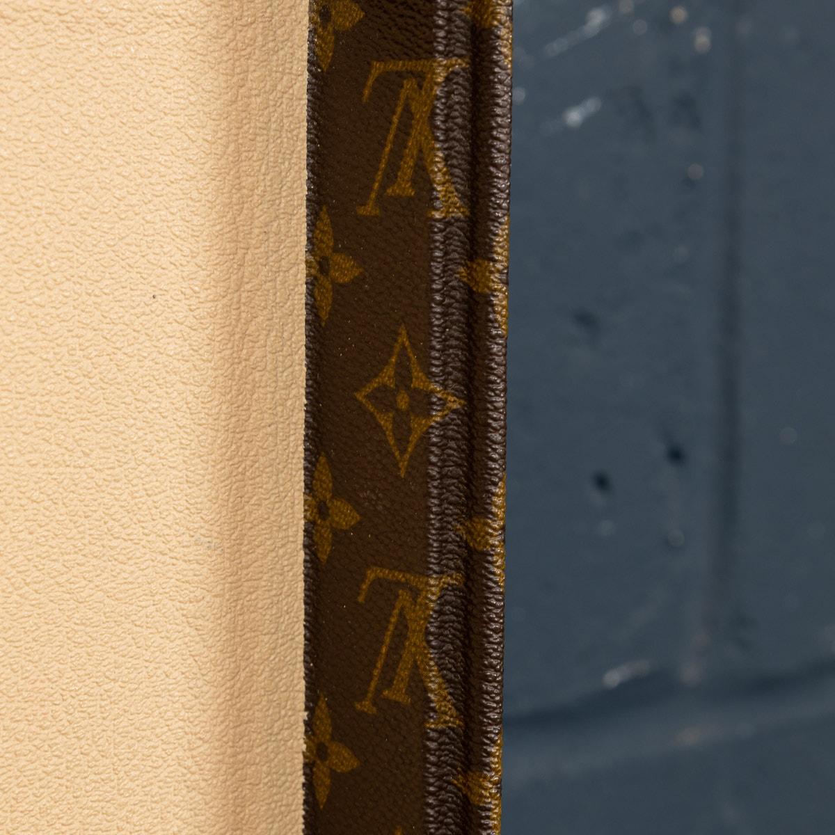 20th Century Louis Vuitton Suitcase In Monogram Canvas, France, c.1970 7