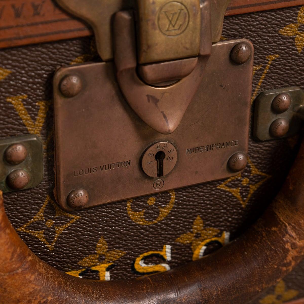 20th Century Louis Vuitton Suitcase In Monogram Canvas, France c.1970 7