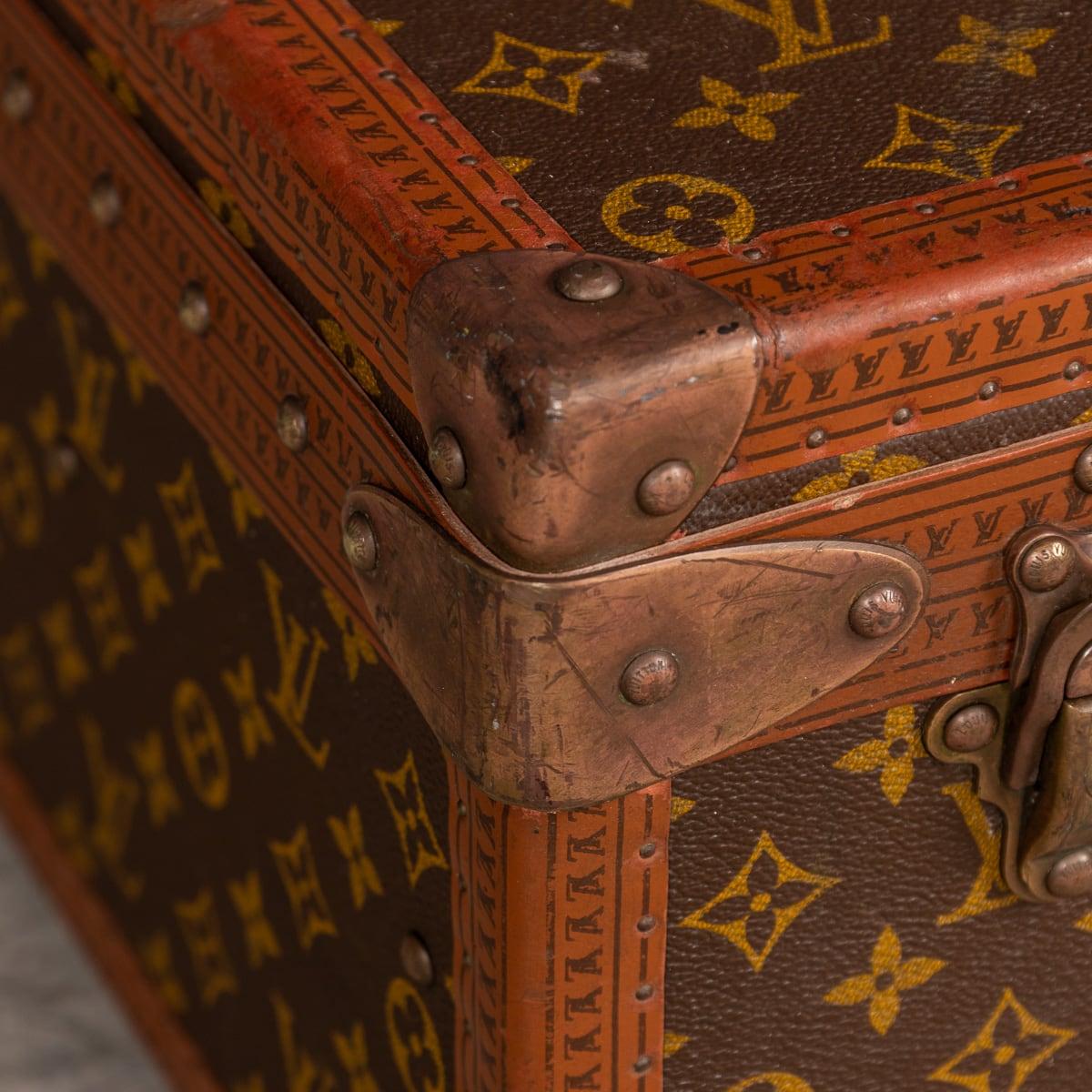 20th Century Louis Vuitton Suitcase In Monogram Canvas, France c.1970 11