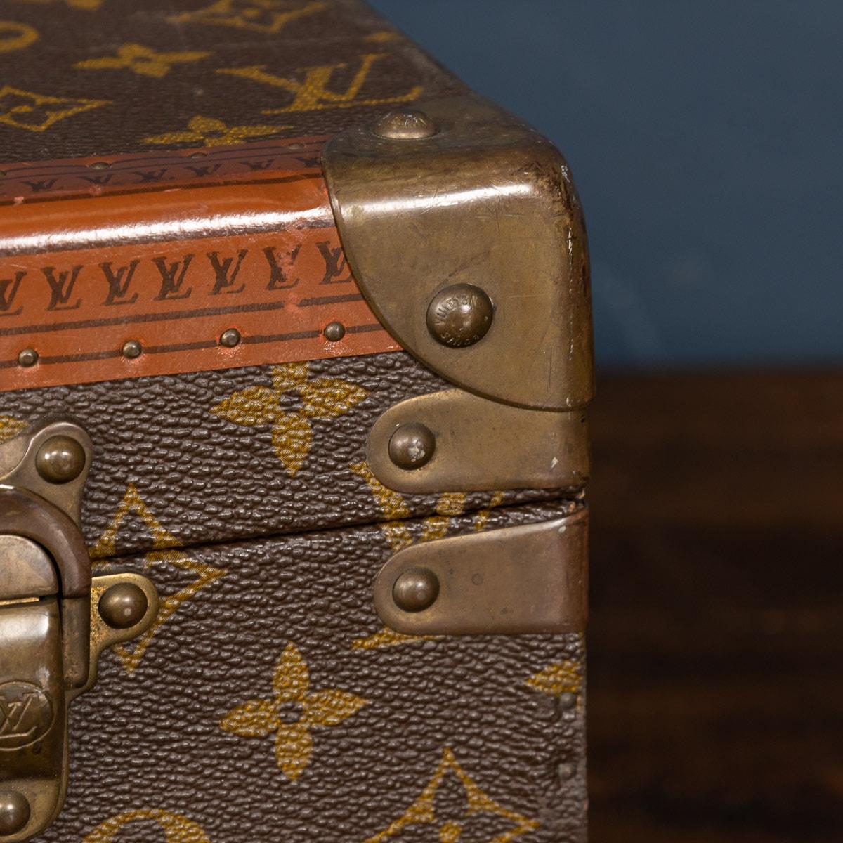 20th Century Louis Vuitton Suitcase In Monogram Canvas, France, c.1970 13