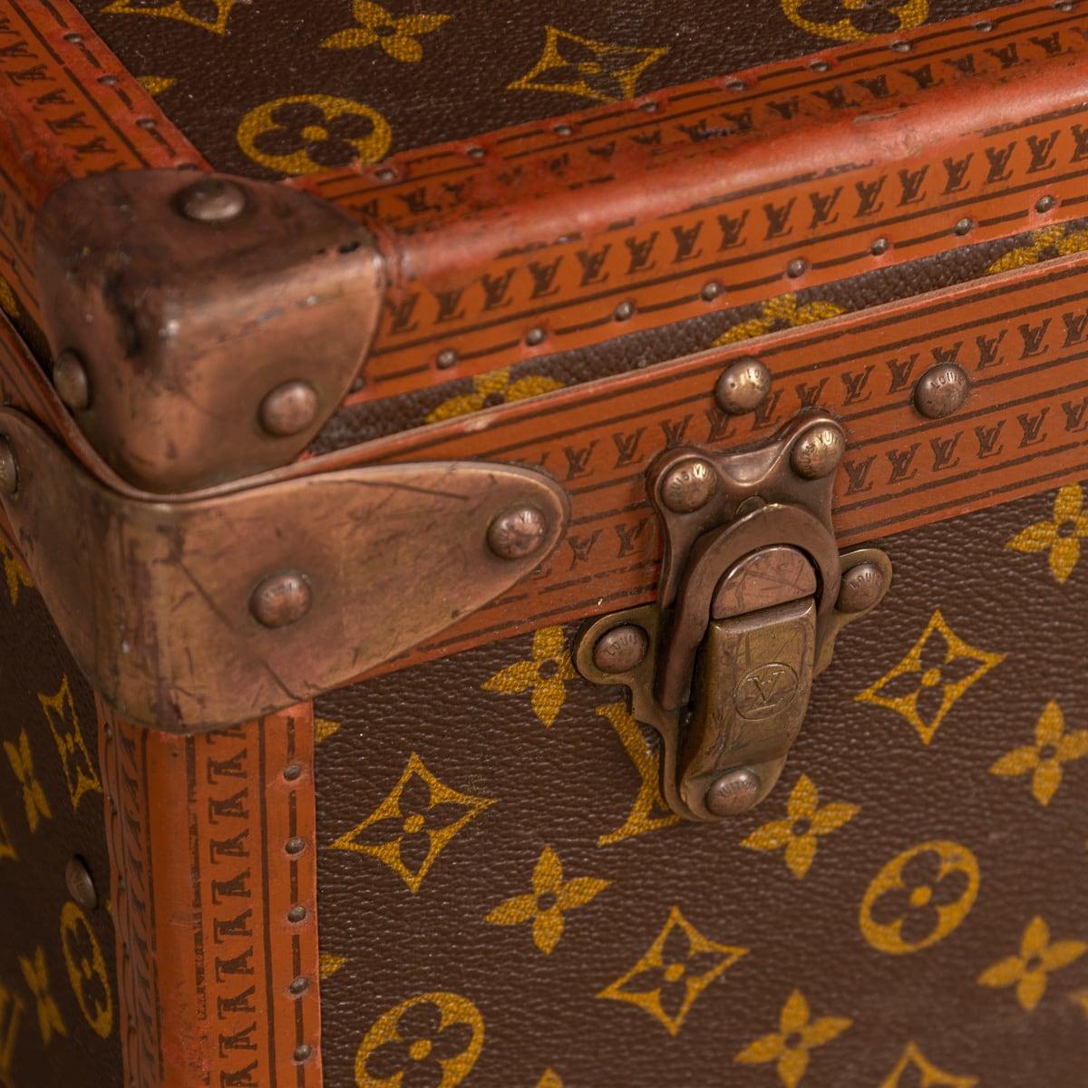 20th Century Louis Vuitton Suitcase In Monogram Canvas, France c.1970 12