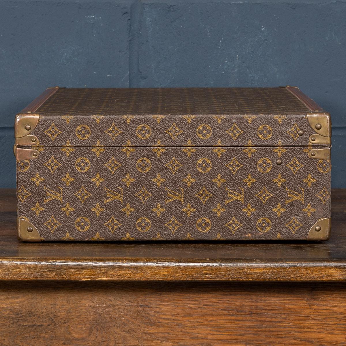 French 20th Century Louis Vuitton Suitcase In Monogram Canvas, France, c.1970