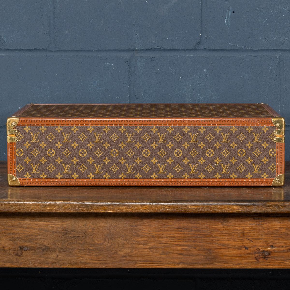 French 20th Century Louis Vuitton Suitcase In Monogram Canvas, France, c.1970