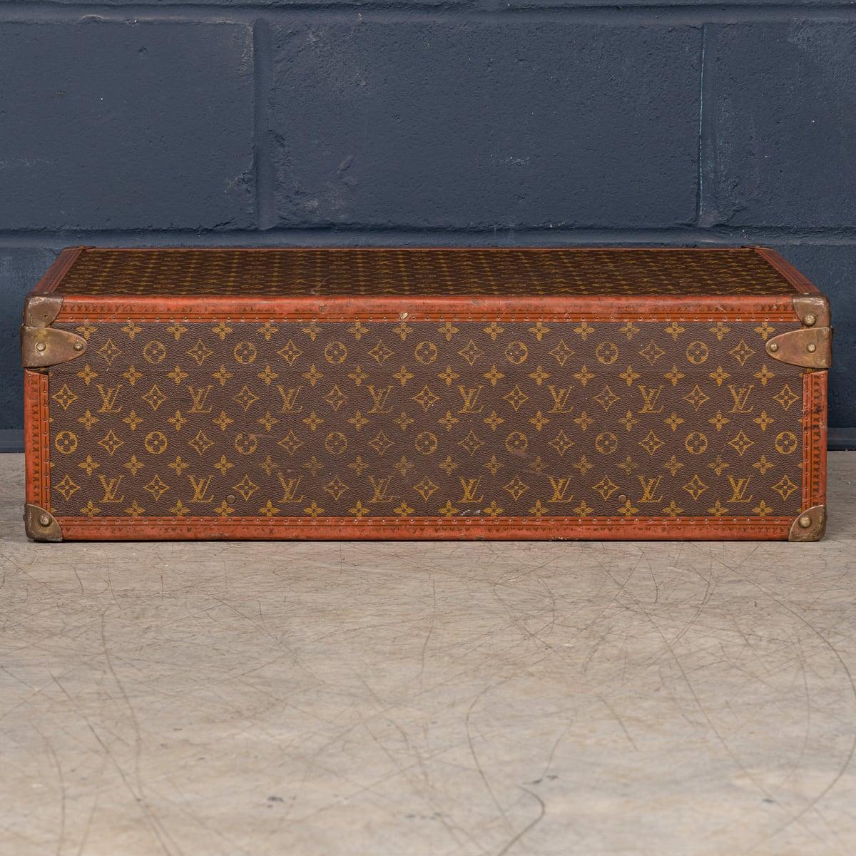 20th Century Louis Vuitton Suitcase In Monogram Canvas, France c.1970 3