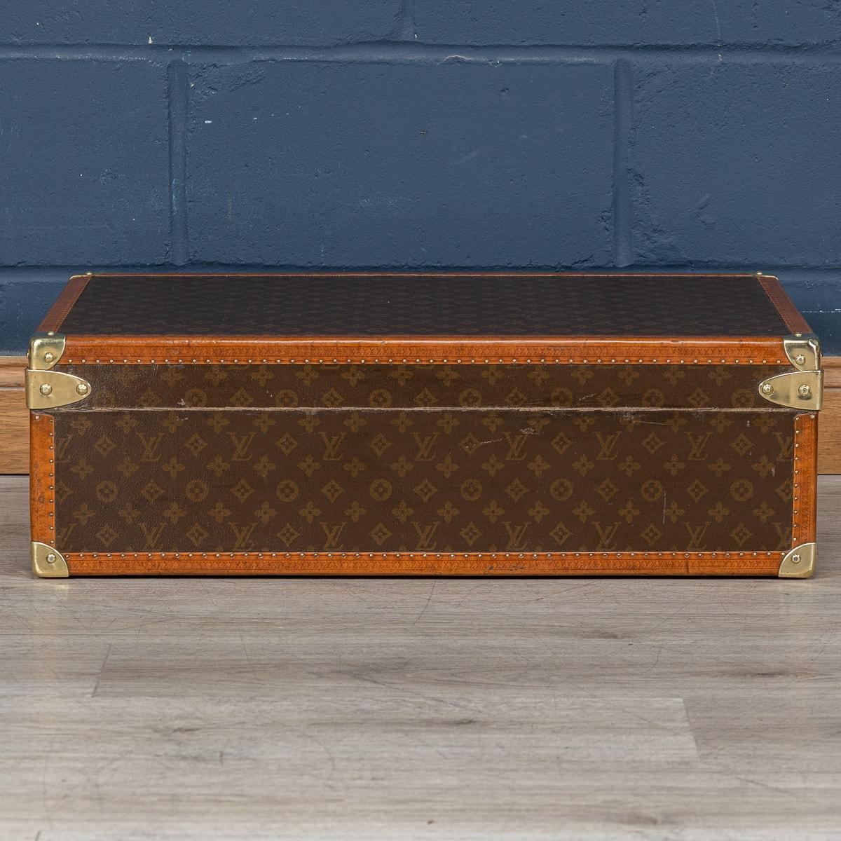 French 20th Century Louis Vuitton Suitcase In Monogram Canvas, France