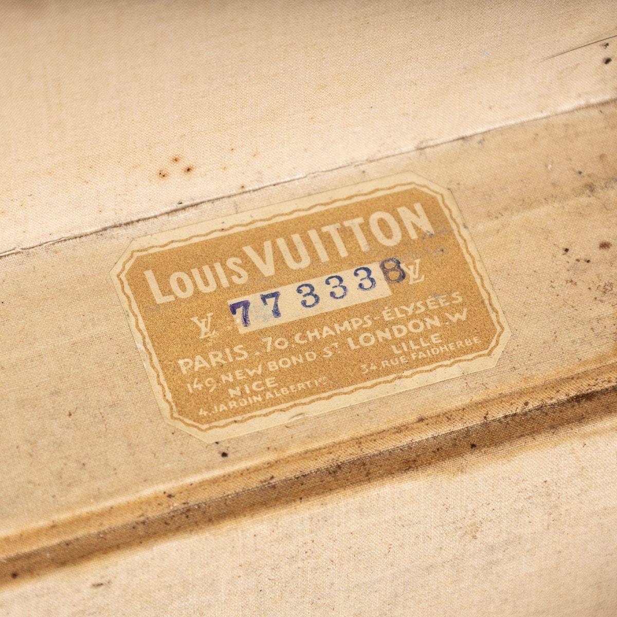20th Century Louis Vuitton Suitcase In Monogram Canvas, Paris 5
