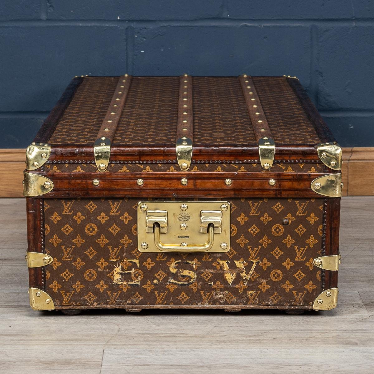 French 20th Century Louis Vuitton Trunk, France c.1910 For Sale