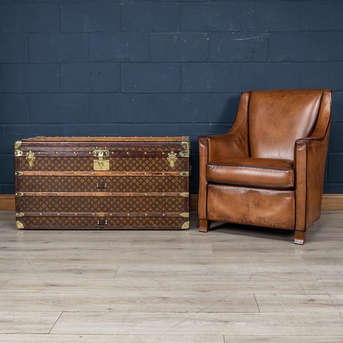 Baule Louis Vuitton del XX secolo in tela Monogram, Francia, 1910 ca. 3