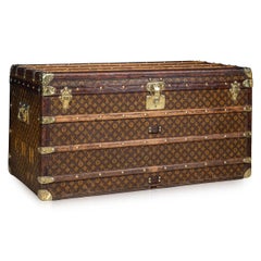 20th Century Louis Vuitton Trunk In Monogram Canvas, France c.1910