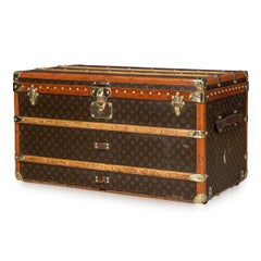 20th Century Louis Vuitton Trunk In Monogram Canvas, France c.1930