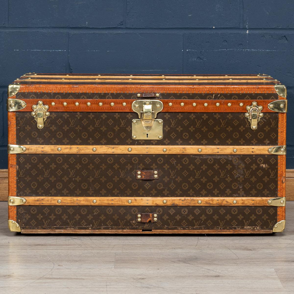 Other 20th Century Louis Vuitton Trunk In Monogram Canvas, France c.1930 For Sale