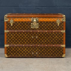 20th Century Louis Vuitton Trunk In Monogram Canvas, Made In France c.1930